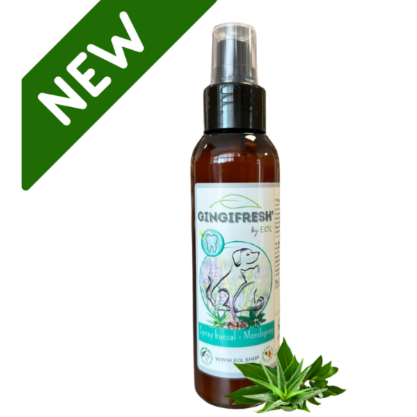 🐾 GINGIFRESH’ – Spray Buccal Naturel 🌿🦷
