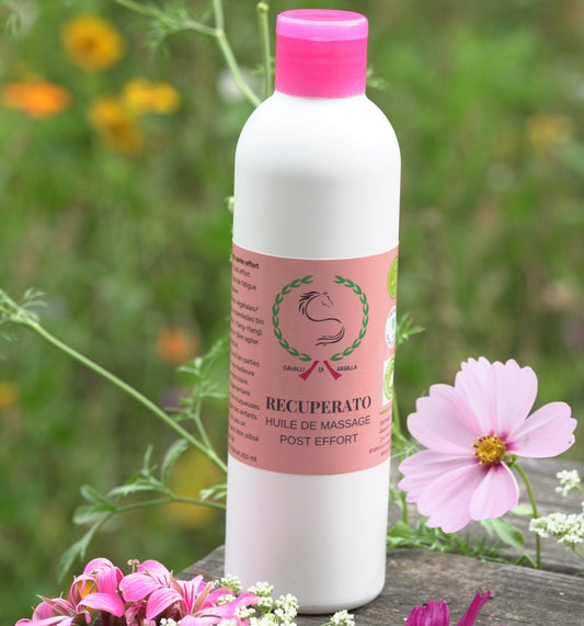 🧘Recuperato – Huile de massage Post-Effort 🐴✨